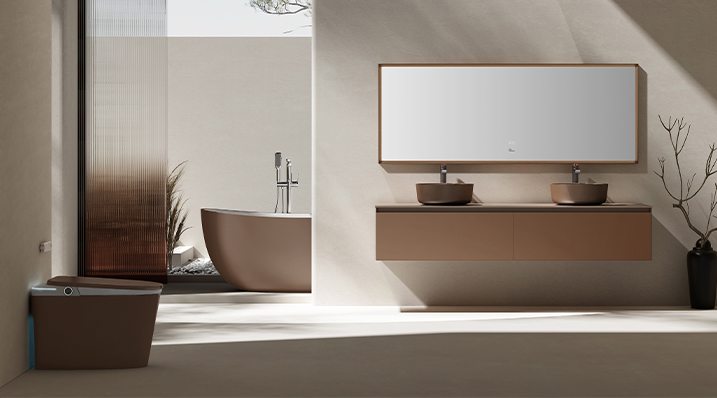 在卫浴空间里拓展美学的天堑